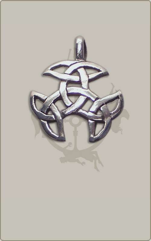 Keltischer Triskelen-Knoten...