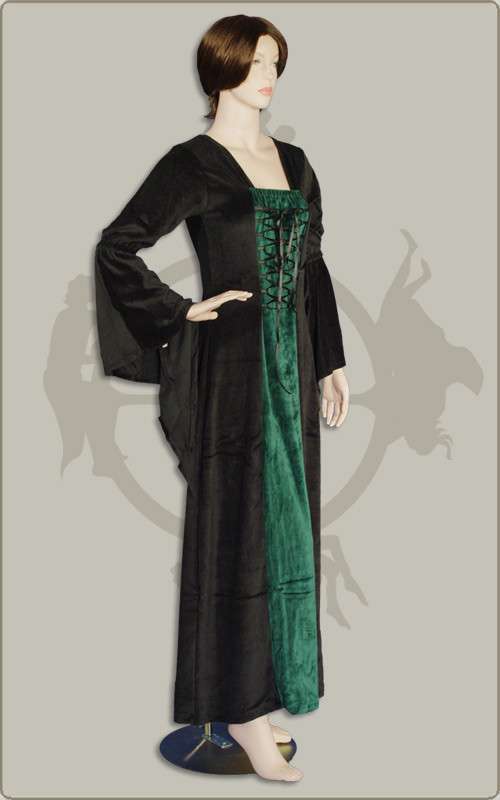 Edles Samtkleid
