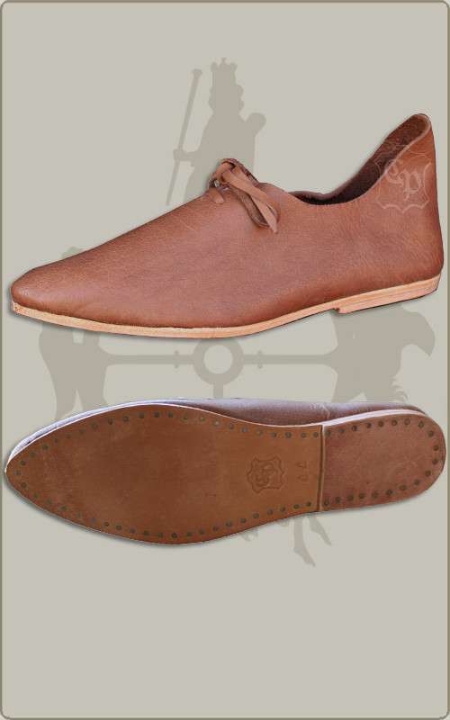 Spätmittelalter-Halbschuh