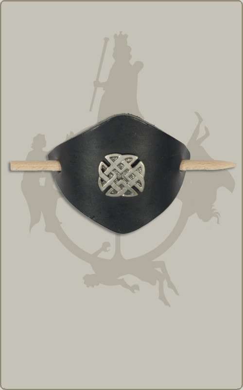 Haarspange mit Flechtband