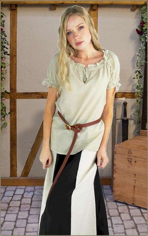 Schlichte Bluse mit kurzem...